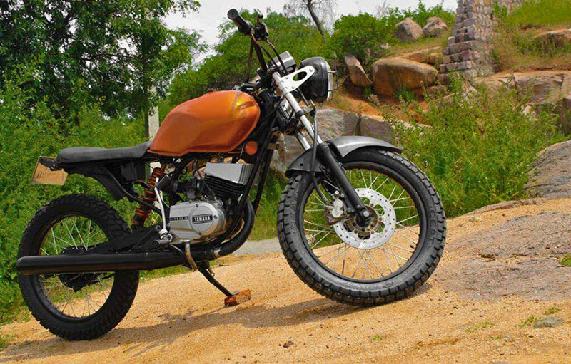 Modified Yamaha RX100 Dirt Tracker by RTM Design