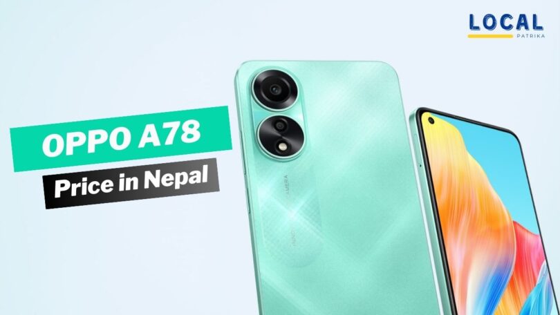 OPPO A78 4G Price in Nepal