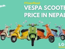 Vespa Scooters Price in Nepal