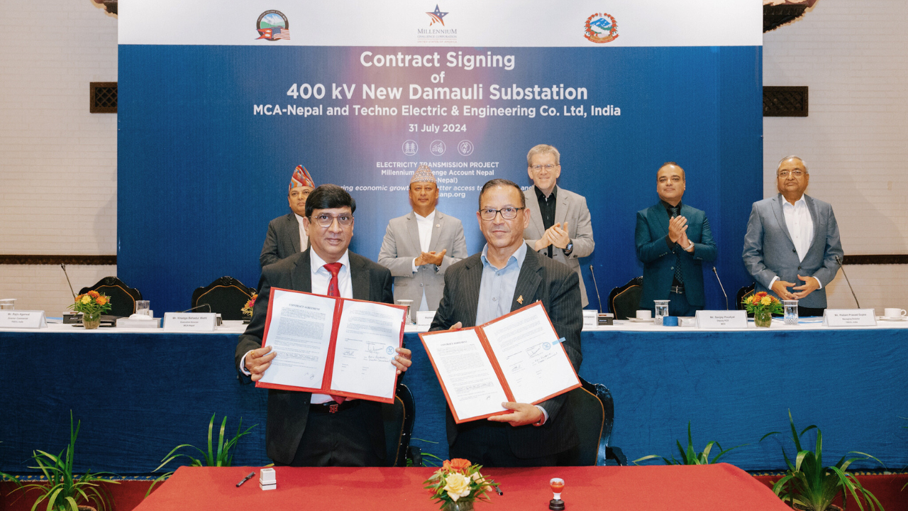 MCA-Nepal Completes Contracts for All 400 kV Substations